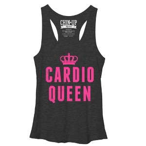 Women's CHIN UP Cardio Queen Racerback Tank Top - 1 of 3