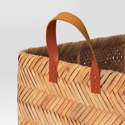 Herringbone Weave Cube Basket - Threshold&#8482;