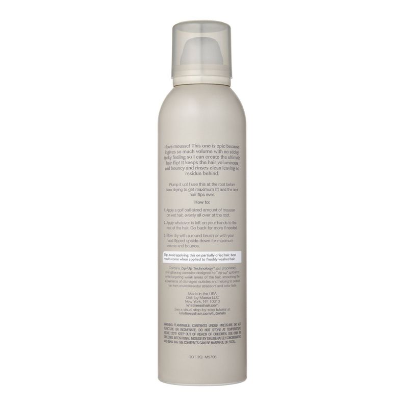 Kristin Ess Instant Lift Volumizing Mousse with Castor Oil - Boosts Volume + Thickens Hair - 8.1 fl oz, 2 of 11