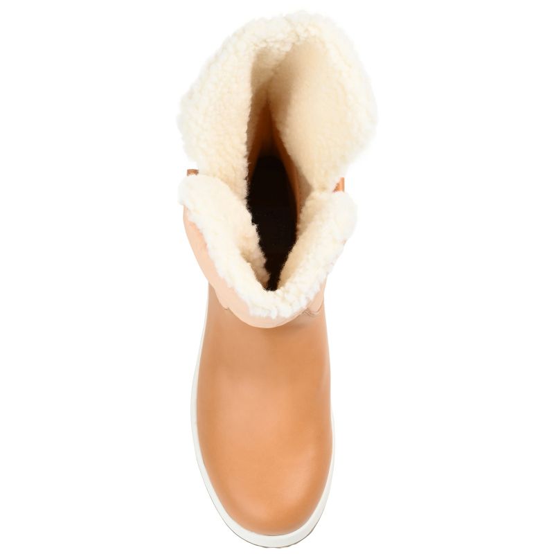 Journee Collection Womens Pippah Tru Comfort Foam Block Heel Winter Boots, 5 of 11