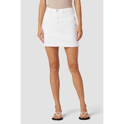 HUDSON Women's Viper Denim Mini Skirt - Mid-Thigh A-Line Fit, High Waist Stretch - View #10
