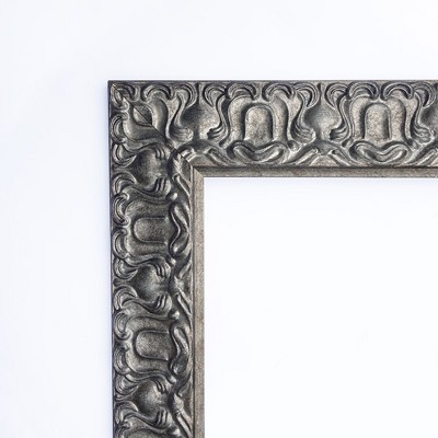 Silver Ornate Floral Pattern 18 x 24 Wood Picture Frame