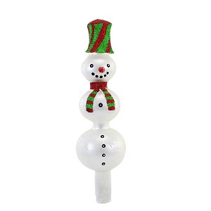 Santa Land 9.5 Inch Mr. Mc Chilly Tree Topper Christmas Festive Snowman Tree Toppers - 1 of 3