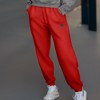 Dalix Butterfly Embroidered Jogger Pant Soft Fleece Relaxed Fit Lounge Womens - 3 of 4