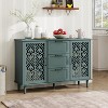 Bella Depot 47.24‘’W 2 Door 3 Drawer Sideboard Cabinet, Suitable for Bedroom, Living Room - 2 of 4