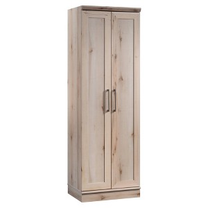 Sauder Homeplus 2 Door Storage Cabinet Pacific Maple: Laminated Utility Closet, 5 Shelves, Office Organizer - 1 of 4