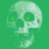 Women's Design By Humans Giant Halloween Skull By robotface Racerback Tank Top - 2 of 3