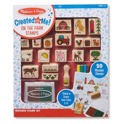 melissa and doug stamp a scene farm