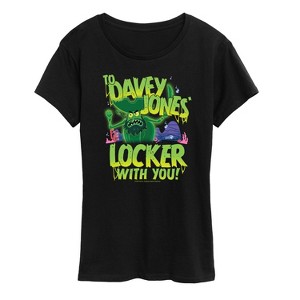 Women's - Spongebob Squarepants - Spongebob: The Search For Squarepants To Davey Jones Locker Short Sleeve Graphic T-Shirt - 1 of 4
