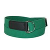 CTM  Cotton Web Belt with Double D Ring Buckle - 2 of 4