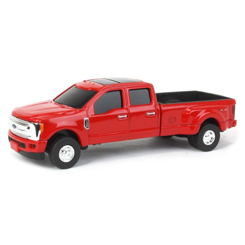 1/64 Red Ford F-350 Pickup Truck, ERTL Collect N Play 47575-2, 1 of 5