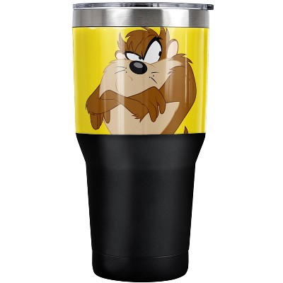 Looney Tunes Taz Steel Tumbler 30oz Coffee Travel Mug