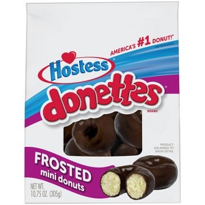 Hostess Donettes Frosted Mini Donuts - 10.75oz - 1 of 4