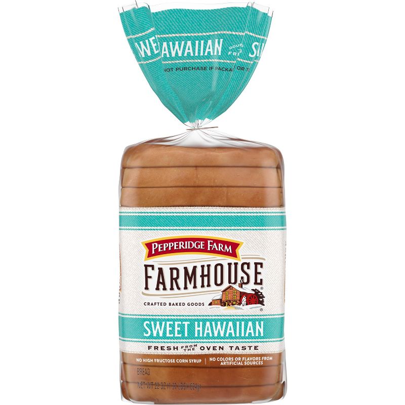 Pepperidge Farm Farmhouse Sweet Hawaiian Bread - 22oz, 1 of 7