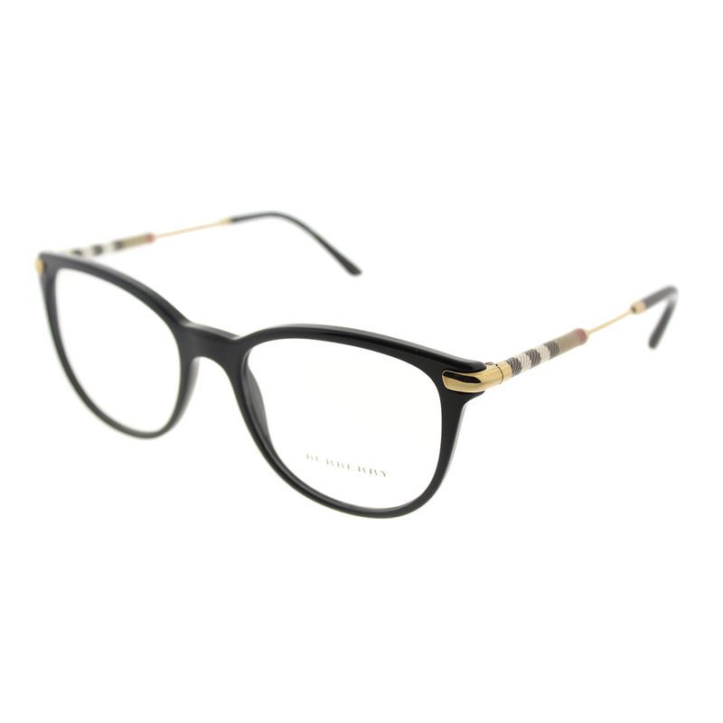 Burberry  3001 Womens Square Eyeglasses Black 51mm, 1 of 4