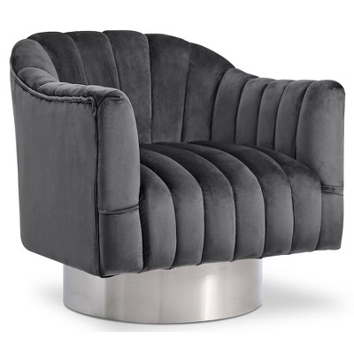 Meridian Furniture,Farrah Velvet Accent Chair