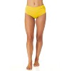 Women's Live In Color Convertible High Waist Shirred Swim Bottom - 3 of 4