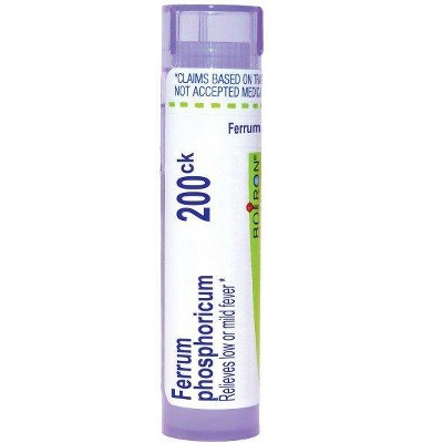 Ferrum Phosphoricum 200CK by Boiron Homeopathic Single Medicine For Cough, Cold & Flu  -  80 Pellet