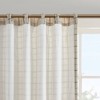 Madison Park Light Filtering Preston Plaid Rod Pocket and Back Tab Curtain Panel with Fleece Lining - image 3 of 4