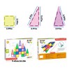Everplay Magnetic Tiles For Kids, 30PCS Construction STEM Building Blocks Educational Toy - 2 of 4