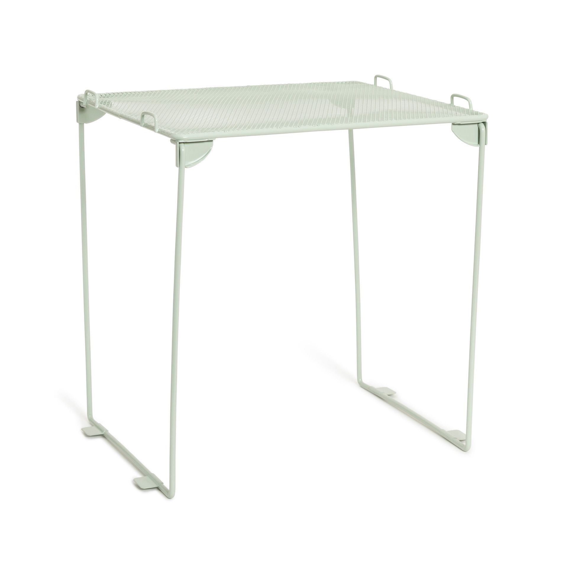 U Brands 12" Tall Mesh Locker Shelf Agave Sage Green