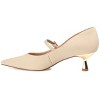 Journee Collection Womens Manza Kitten Heel Mary Jane Pointed Toe Pumps - 2 of 4
