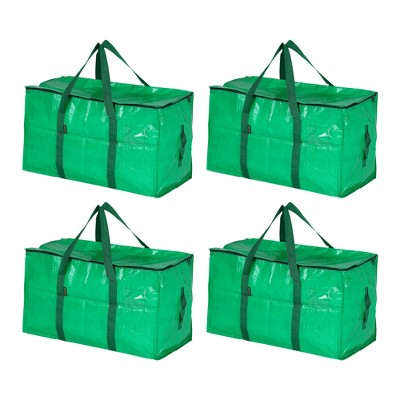 REGALWOVEN Clothes Storage Foldable and Moving Storage Bags with Handles 4 Pcs
