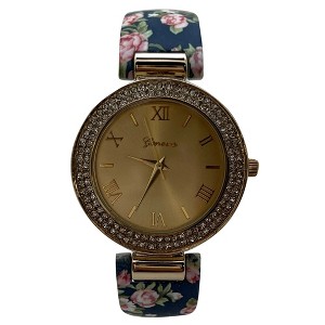 Olivia Pratt Printed Soft Band Bangle Women Watch - 1 of 3