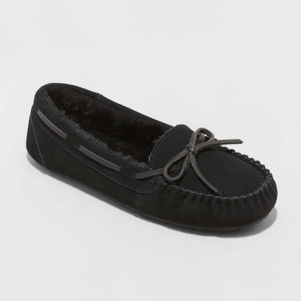 Women's Chaia Moccasin Slippers - Stars Above Black 7