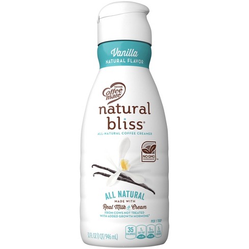 Coffee Mate Natural Bliss Vanilla Coffee Creamer 1qt Target