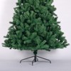 Maggift Artificial Plant Artificial Christmas Tree Full Natural Spruce PVC Fir Tree 7.5ft Foldable Metal Stand Unlit, Green, 43.3"*43.3"*90" - 4 of 4