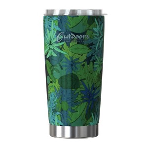 Outdoors Professional 20-Oz. Stainless Steel Double-Walled Vacuum-Insulated Classic Tumbler with Sealed Silicone Lid - 1 of 4