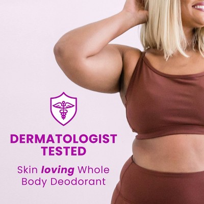 Lume Whole Body Women's Invisible Cream Tube Deodorant Clean Tangerine Scent 2 pack