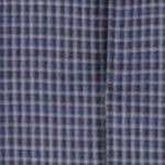 blue/charcoal microcheck