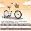 Safstar 16" Kid’s Bike with Height-Adjustable Handlebar & Saddle, Handbrake & Coaster Brake, Detachable Training Wheel, Gift for 4-7 Years Old Kids - 2 of 4