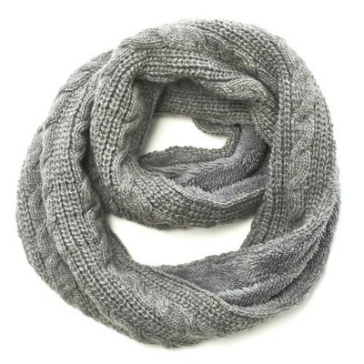 Trinitas Faux Shearling Lined Infinity Scarf_Nirvanna Designs
