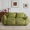 DYHOME Oversized Bean Bag Loveseat - Plush Filled Lounge Chair with Pillows, No Assembly Required Comfort Solution for Any Space - 2 of 4