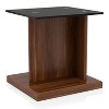 Montreaux Tempered Glass Top End Table - miBasics - 3 of 4