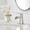 BWE Waterfall Single Hole Single-Handle Low-Arc Bathroom Sink Faucet With Pop-up Drain Assembly - 2 of 4