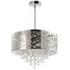 CWI Lighting Eternity 9 Light Drum Shade Chandelier With Chrome Finish - 3 of 4