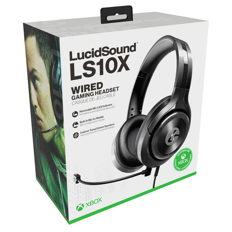Lucid Sound LS10X Advanced Wired Gaming Headset for Xbox One, 5 of 9