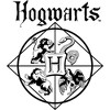 Harry Potter Hogwarts Symbol Gray Boy's Short-Sleeve T-shirt - 2 of 3