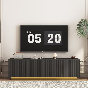 LOVSON TV Stand with 16 Color LEDs,68" Modern TV Stand, TV Cabinet Entertainment Center for 55 60 65 Inch TV - 1 of 4