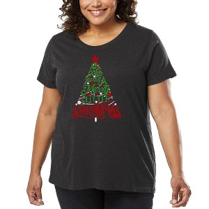 LA Pop Art Have Yourself a Merry Little Christmas - Women's Word Art T-Shirt - 1 of 4
