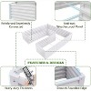 COWLOWN Gray U-Shaped Galvanized Steel Raised Garden Bed, Large Planter Box for Vegetables, Flowers & Herbs - 4 of 4