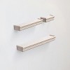 Syemin Decorative Wall Shelf Floating Shelves Wall Mounted Wood Shelves Hanging Shelf Storage Decor Floating Shelves Wall, White, 17.91"*3.94"*1.57" - 3 of 4