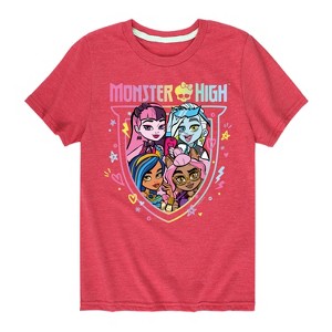 Boys' - Monster High - Toddler And Youth Short Sleeve Graphic T-Shirt Short Sleeve Graphic T-Shirt - 1 of 4