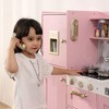 Kinder King Pretend Play Kitchen Wooden Toy Set for Kids with Sounds, Utensils, Oven & Microwave, Role Play Gift for Boys and Girls Age 3+ - 2 of 4