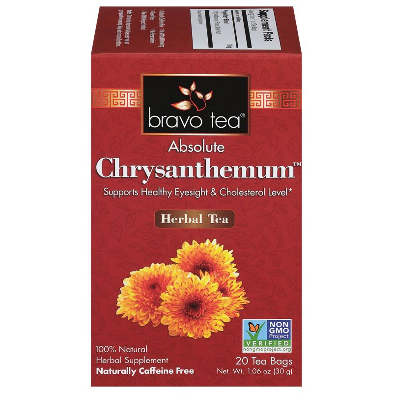 Bravo Tea Absolute Chrysanthemum Tea - 1 Box/20 Bags, 1 of 5