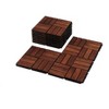 Dolonm  Square Acacia Hardwood Outdoor Flooring for Patio, Bancony, Pool Side - 3 of 4